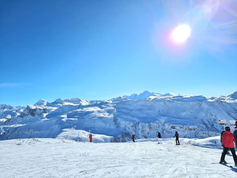 Appartement Le D12 Samoens Samoëns Exterior foto